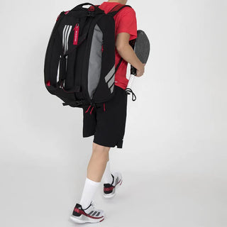 Adidas RacketBag Multigame 3.4 Black/Red Padel Bag by Ale Galán