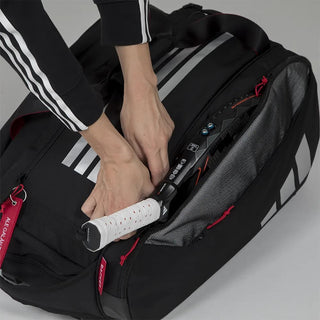 Adidas RacketBag Multigame 3.4 Black/Red Padel Bag by Ale Galán