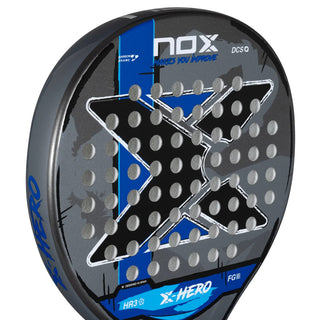 NOX Equation X-Hero Blue 2026 Padel Racket